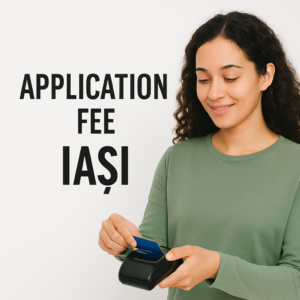 Taxă înscriere și procesare aplicație online – Iasi